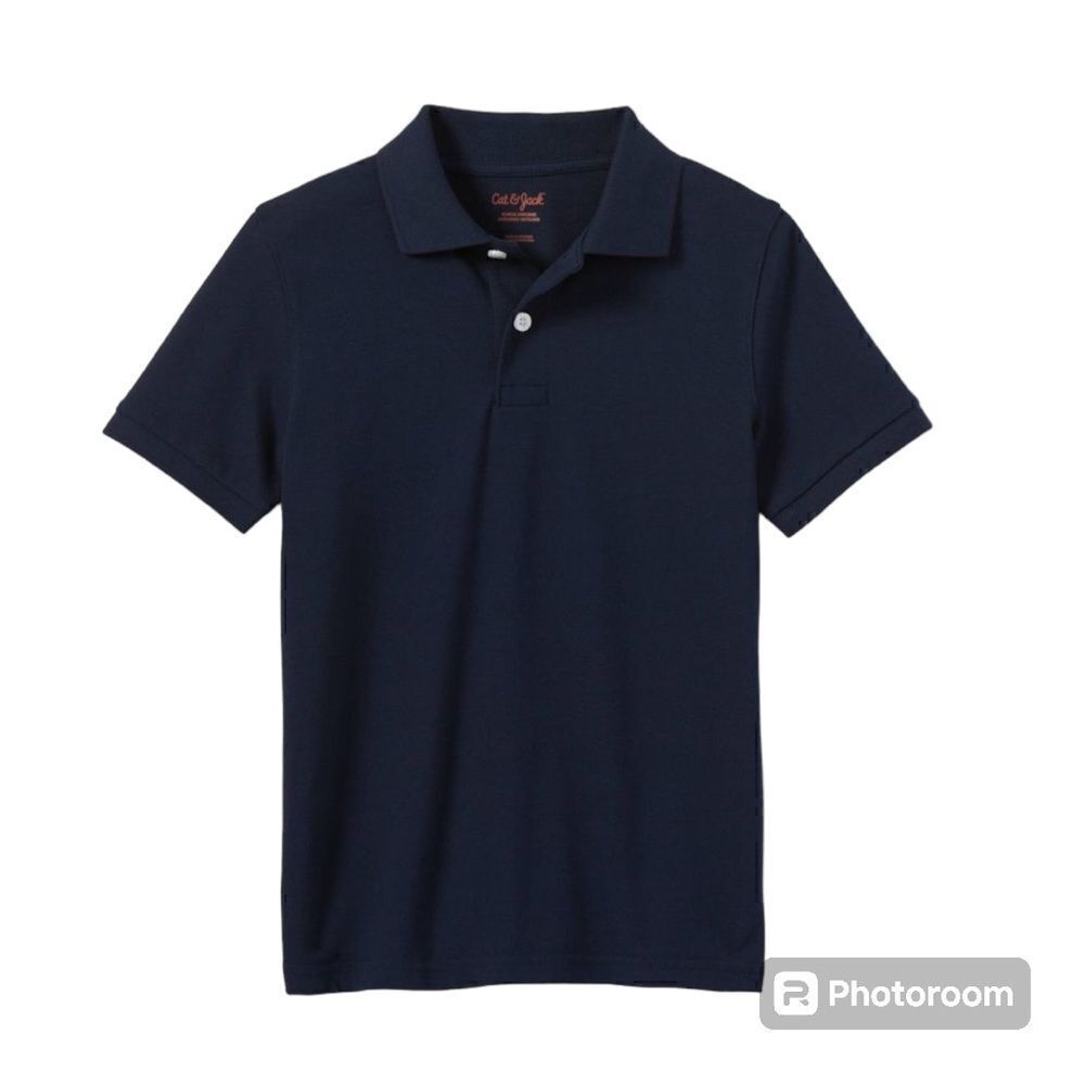 🌼🌼Cat&Jack dark blue polo shirt Small NWOT🌼🌼